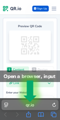 X QR icon